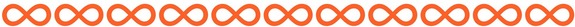 Line of infinity symbols