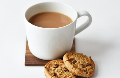 Coffee and biscuits