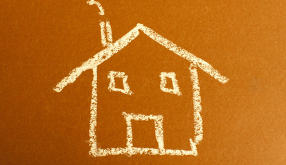 Drawing of a house