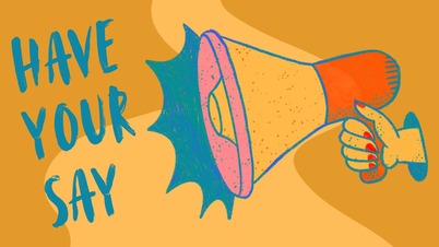 Have your say poster