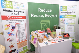 Recycling Area of the Go Green Information Centre
