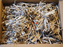 Shredded paper