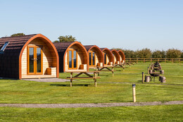 Camping Cabin Pods at Rankins Farm Glamping