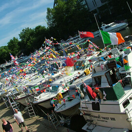 Maidstone River Festival Boats