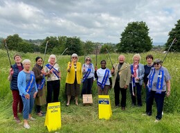 Soroptimist International club of Medway and Maidstone litter picking