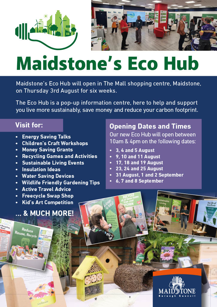 Maidstones Eco hub opens this August in the mall, maidstone