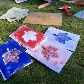 Print Making - Art in the Park