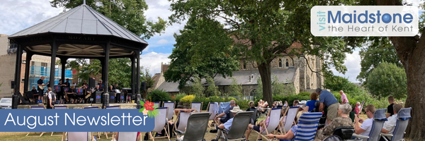 August Visit Maidstone Newsletter Header
