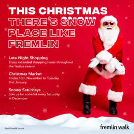 Christmas at Fremlin Walk Poster