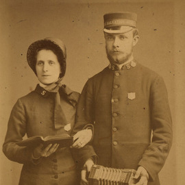 Salvation Army Officers, 1880s. Image courtesy Salvation Army International Heritage Centre.