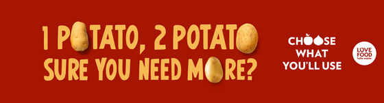 1 potato, 2 potato, do you need more? Food waste action week 2024