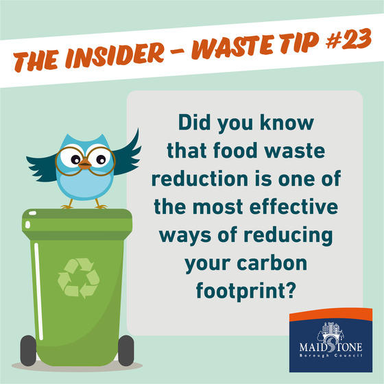 Did you know that food waste reduction is one of the easiest ways to reduce your carbon footprint
