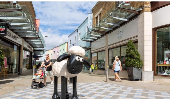 Shaun the Sheep in the Heart of Kent