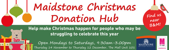 Christmas Donation Hub banner