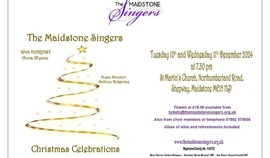 Maidstone Singers Christmas Celebration