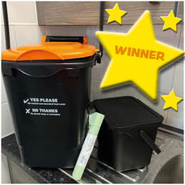 Food waste winner for newsletter