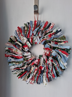rag wreath