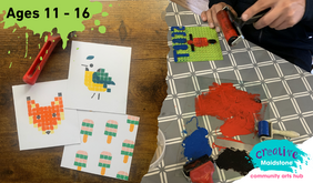 Tile Letterpress Printing