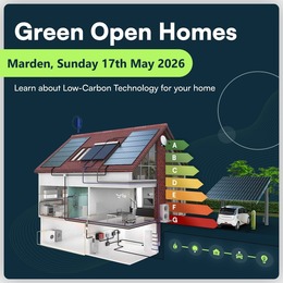 graphic of house with energy rating coloured bars