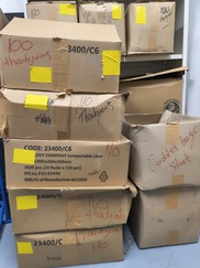 Picture of boxes of thankyou rolls 
