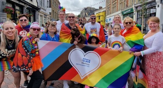 Medway Pride in the high street