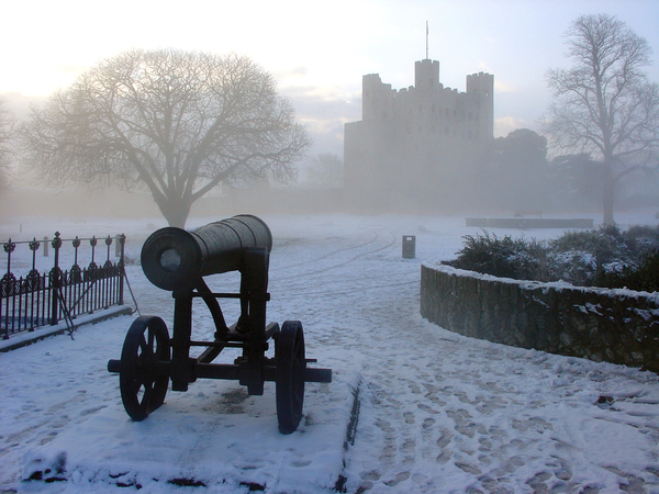 medway in snow