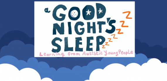 Illustration of the words 'A Good Night's Sleep'