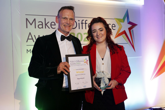 Paige Maryott apprentice award