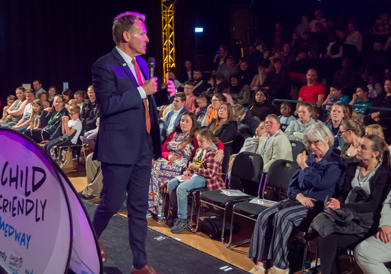 Medway Council Chief Executive Richard Hicks introducing the Child-Friendly Medway City Hall Q & A.