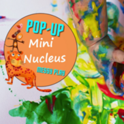 Pop-Up Messy Play at the Children and Family Hubs Social Media Tile