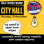 Child-Friendly Medway City Hall Social Tile