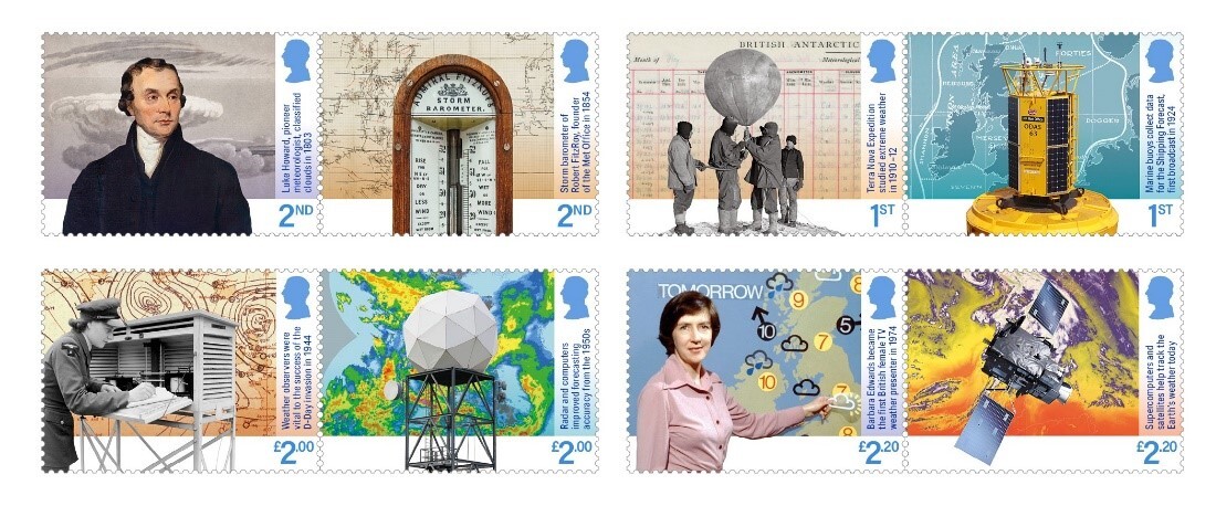 Met Office stamps collection