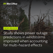 Outage predictions in windstorms