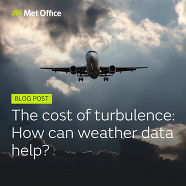 The cost of turbulence: How can weather data help?