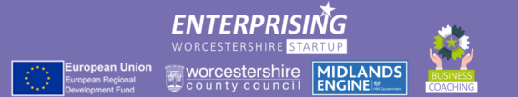 Enterprising Worcestershire Business coaching graphic