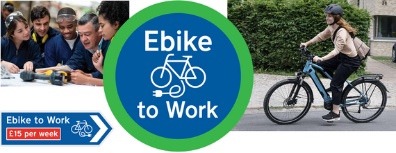 E Bike to work 