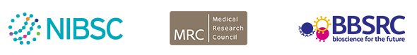 NIBSC MRC and BBSRC logos