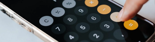 Calculator banner