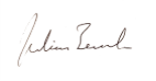 Julian Beach signature