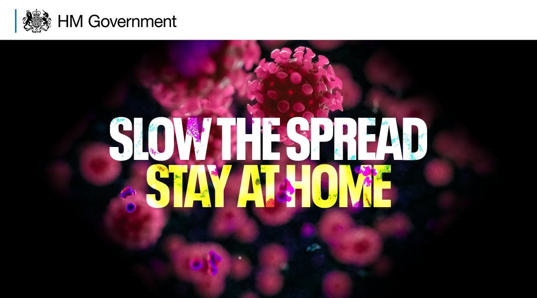 Stay at home, stop the spread