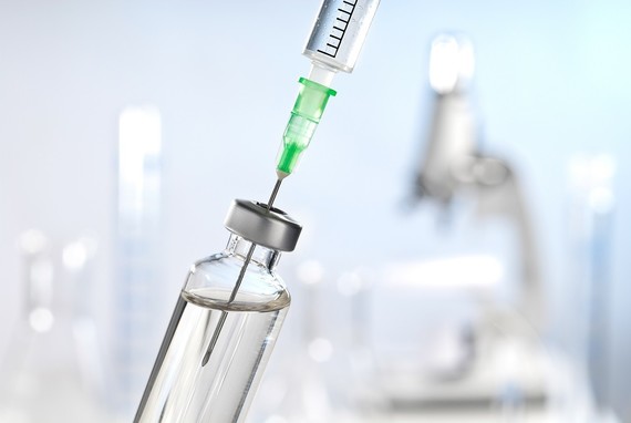 Stock image of vaccine