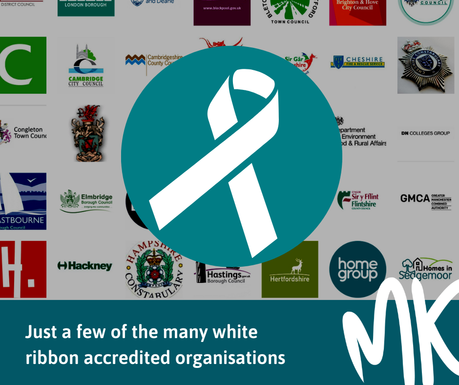 White ribbon