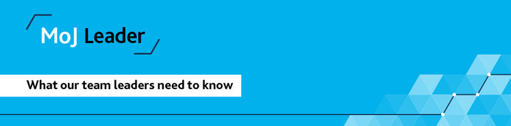 MoJ leader banner