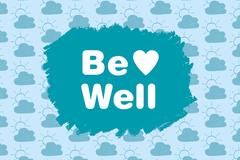Be well logo