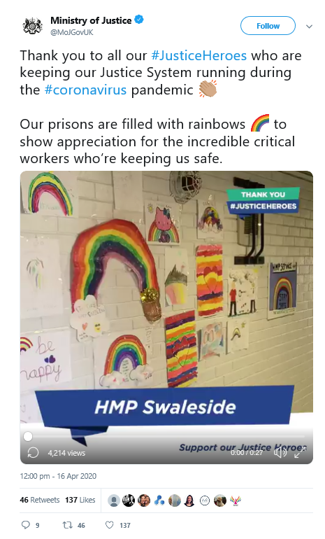 Twitter - justice heroes rainbow