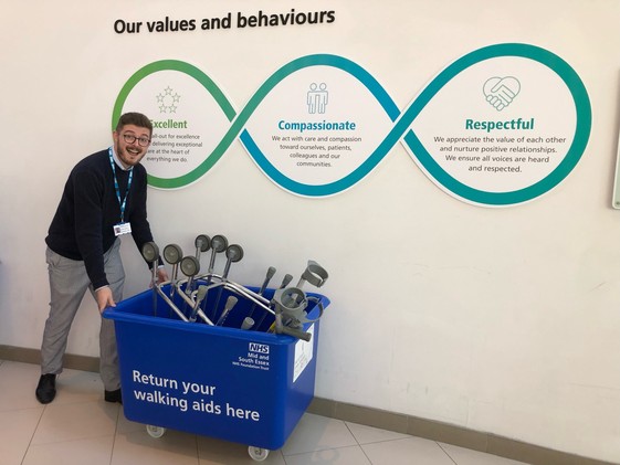 Walking aids amnesty will help future patients