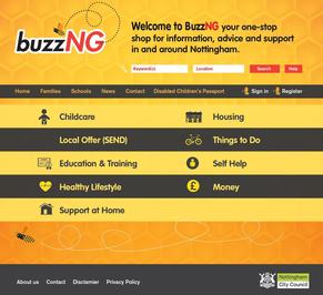 Homepage 1: buzzNG