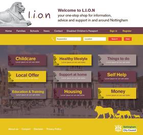 Homepage 2: L.I.O.N