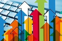 high growth graph chart