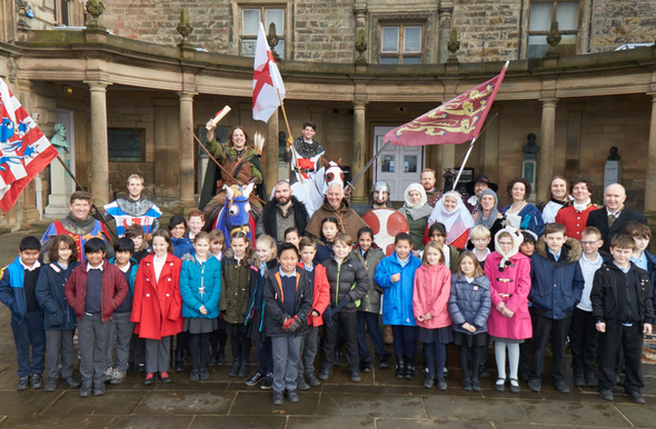 Celebrating the funding announcement